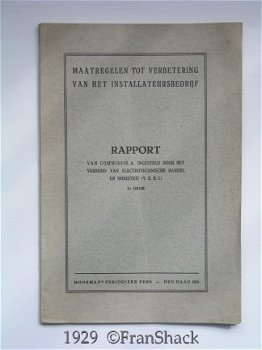 [1929] Maatregelen tot verbetering van het installateursbedrijf, Moorman's - 1