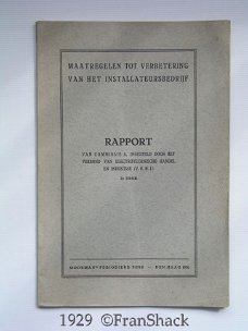 [1929] Maatregelen tot verbetering van het installateursbedrijf, Moorman's