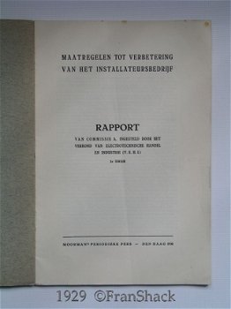 [1929] Maatregelen tot verbetering van het installateursbedrijf, Moorman's - 2