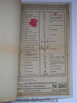 [1935] N 272 t/m N 280 Normaalbladen Technische teekeningen, CNB - 3