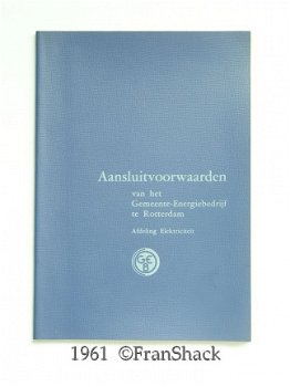 [1961] Aansluitvoorwaarden, GEB-Rotterdam - 1