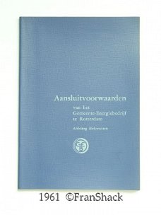 [1961] Aansluitvoorwaarden, GEB-Rotterdam