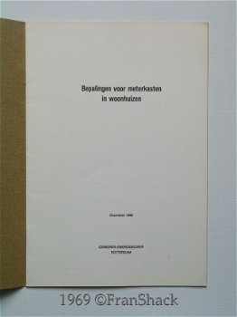 [1969] Bepalingen voor meterkasten in woonhuizen, GEB-Rotterdam - 2