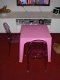 Barok kinderstoelen met design tafel Julieta, div. kleuren - 2 - Thumbnail