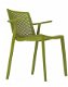 Kunststof design stoel Netkat in diverse kleuren - 8 - Thumbnail