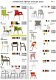 Kunststof design stoelen in diverse kleuren. - 4 - Thumbnail