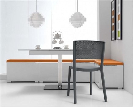 Design stoel Spot, kunststof design stoel - 2