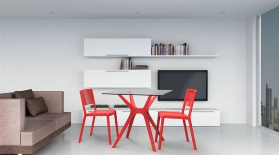 Design stoel Spot, kunststof design stoel - 3