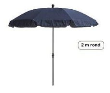 Parasol, merk Madison Cyprus 2 meter rond.