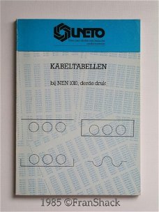 [1985] Kabeltabellen bij NEN 1010, Verheul, Uneto
