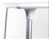 Kunststof design tafel F met aluminium poten. - 3 - Thumbnail