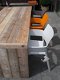 Tafels steigerhout / steigerbalken op maat incl stoelen - 2 - Thumbnail