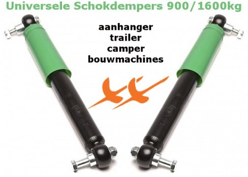 Universele Schokdempers voor Caravan en Aanhanger (prijs 2 stuks) - 2