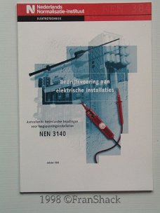 [1998] NEN 3140 Bedrijfsvoering van elektrische installaties, NNI/NEC