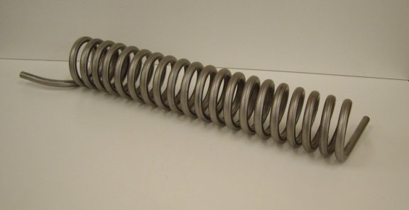 rvs / inox verwarmings spiraal dompelaar 15 mm RVS 304 warmtewisselaar - 6