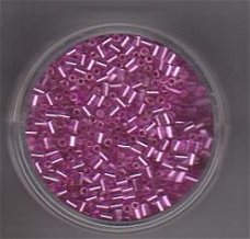 Rocailles 2mm Stifte Fuchsia 17 Gram Per Stuk