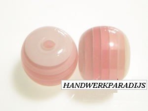 Acrylkralen Rond Pink 12mm Per Stuk - 1