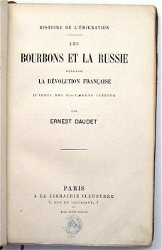 Bourbons et la Russie Pendant la Revolution Française [1886] - 3