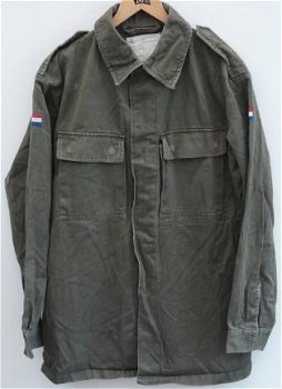 Jas, Gevechts, Uniform, M78, Koninklijke Landmacht, maat: 100, 1979.(Nr.13) - 0