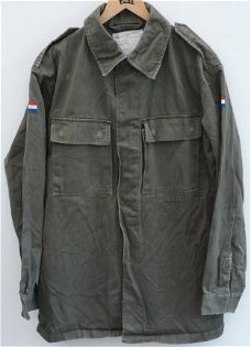 Jas, Gevechts, Uniform, M78, Koninklijke Landmacht, maat: 100, 1979.(Nr.13)