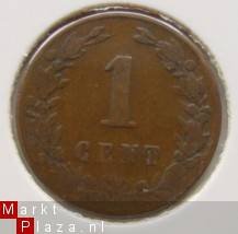 Cent Willem III 1882 - 1