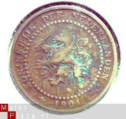 Mooie cent 1901 KoninKrijk - 1