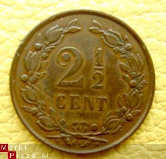 Prachtige zeldzame 2 ½ cent 1881 - 1