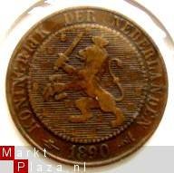 Schitterende 2 ½ cent 1890 - 1