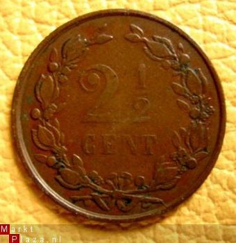 Schitterende zeldzame 2 ½ cent 1894 - 1