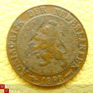 Schitterende schaarse 2 ½ cent 1898 - 1