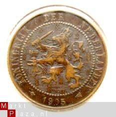 Schitterende 2 ½ cent 1905 - 1