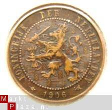 Schitterende 2 ½ cent 1906 - 1