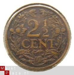 Schitterende 2 ½ cent 1916 - 1