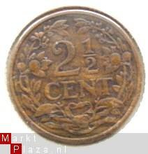 Schitterende 2 ½ cent 1918