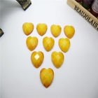 5 resin crack heart yellow, 12 mm - 1