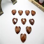 5 resin crack heart brown, 12 mm - 1