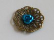 20 metal rose blue, 6 mm - 3 - Thumbnail