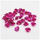 20 metal rose pink, 6 mm - 1 - Thumbnail