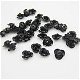 20 metal rose black, 6 mm - 1 - Thumbnail