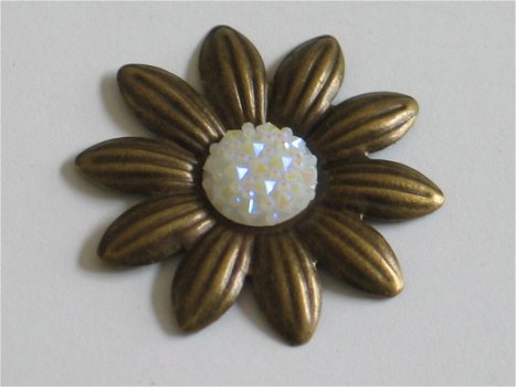 Bronze metal setting embellishments 6.. - 3