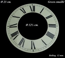 === Cijferring = green emaillé = nieuw === 31597