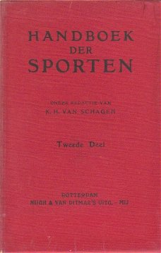 Handboek der sporten dl 2 door K.H. van Schagen