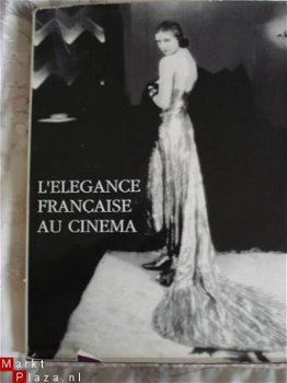 Franstalig filmboek L'Elegance Francaise au cinema uniek boe - 1