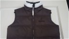 Gaastra donker bruine donzen bodywarmer maat 128 nieuwstaat - 2 - Thumbnail