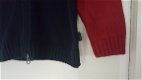 Gant rood blauw vest met grote ster op voorpand maat 122/128 - 4 - Thumbnail