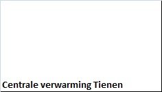 Centrale verwarming Tienen - 1