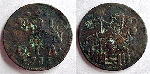 Duit Hollandia 1717 - 1