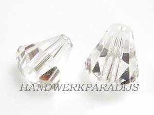 Swarovski 5400 Crystal 6.6x6mm Per Stuk - 1