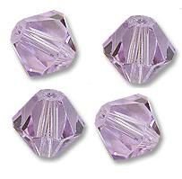 Swarovski 5328 Violet 8mm Per Stuk