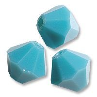 Swarovski 5301 Turquoise 8mm Per Stuk - 1